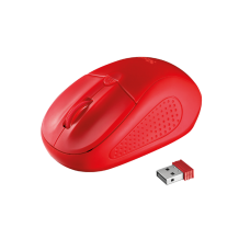 Мышь Trust Primo Wireless Mouse (20787) Red, мини, оптическая, 1600 dpi, беспроводная, nano, радио и
