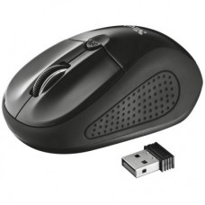 Мышь Trust Primo Wireless Mouse (20322) черная, мини, оптическая, 1600 dpi, беспроводная, nano