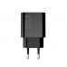 Зарядний пристрій ColorWay Type-C PD + USB QC3.0 (20W) V2 black (CW-CHS025QPD-BK)