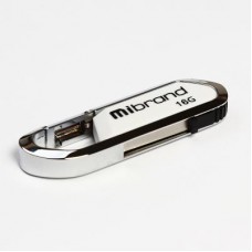 USB флеш накопичувач Mibrand 16GB Aligator White USB 2.0 (MI2.0/AL16U7W)