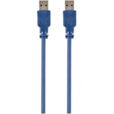 Кабель USB (AM/AM) 0.5 м Maxxter (U-AMAM3-0,5m) USB3.0 