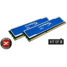 Модули памяти DDR3 8GB (2x4GB) 1600MHz Kingston HyperX (KHX1600C9D3B1K2/8GX)