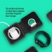 Зарядний пристрій ColorWay MagSafe Duo Charger 15W for iPhone (Black) (CW-CHW32Q-BK)