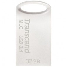USB флеш накопичувач Transcend 32GB JetFlash 720 Silver Plating USB 3.1 (TS32GJF720S)