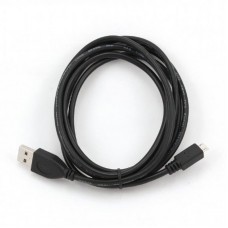 Кабель USB (AM/MicroBM) 0.1м Cablexpert (CCP-mUSB2-AMBM-0.1M) черный