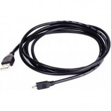 Кабель USB (AM/MicroBM) 0.3м Cablexpert (CCP-mUSB2-AMBM-0.3M) черный