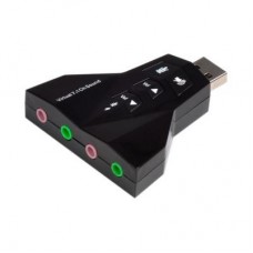 Звукова карта USB Dynamode PD560 black, 7.1  2 стерео-выхода, 2 моно-входа