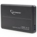 Зовнішня кишеня для HDD SATA 2.5" Gembird EE2-U3S-2 USB3.0, чорний, алюміній