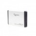Зовнішня кишеня для HDD SATA 2.5" Gembird EE2-U3S-2-S USB3.0, серебро, алюміній