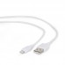 Кабель USB (AM/Lightning) 2,0м Cablexpert (CC-USB2-AMLM-2M-W) белый