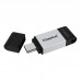 USB флеш накопичувач Kingston 256GB DataTraveler 80 USB 3.2/Type-C (DT80/256GB)