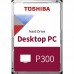 Жорсткий диск 3.5" SATA3 4TB 128MB 5400 TOSHIBA P300 (HDWD240UZSVA)