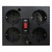Стабілізатор напруги Powercom TCA-2000 Black 2000VA, 1000 Вт, 176-264 В, релейный, однофазный