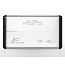 Зовнішня кишеня для HDD SATA 2.5" Frime USB 3.0, Metal, Silver (FHE21.25U30)