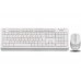 Комплект клавіатура+мишка A4 Tech FG1010 White+Grey USB бездротовий Radio 2.4ГГц