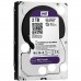 Жесткий диск 3.5" SATA3  2TB  64MB 5400 WD Purple (WD20PURZ)