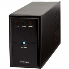 ДБЖ LogicPower LPM-U625VA 625VA, 437Вт, 2xSchuko, RJ-45, USB (0003404)