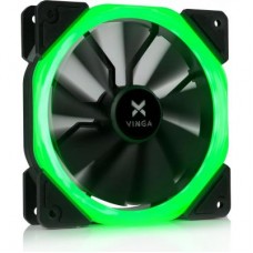 Вентилятор Vinga LED fan-01 120х120х25 мм зелений