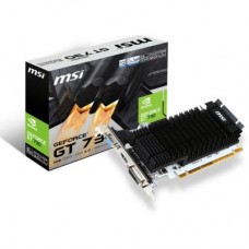 Відеокарта PCI-E nVidia GT730 MSI 2 ГБ (N730K-2GD3H/LP) / GDDR3 / 64bit / 700/1800 MHz / VGA / DVI / HDMI