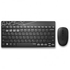 Комплект клавіатура+мишка Rapoo 8000M Black