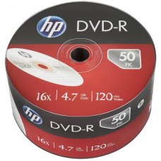 Диск DVD-R HP 4.7GB 16X 50шт (69303/DME00070-3)