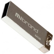USB флеш накопичувач Mibrand 64GB Сhameleon Silver USB 2.0 (MI2.0/CH64U6S)