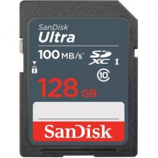 Карта пам'яті SanDisk 128GB SDXC class 10 UHS-1 (SDSDUNR-128G-GN3IN)