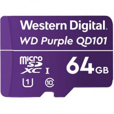 Карта пам'яті WD 64GB microSDXC class 10 UHS-I (WDD064G1P0C)