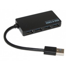 Концентратор Voltronic Black USB3.0, 4хUSB3.0 (YT-3HF4/2TB) 08645