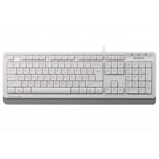 Клавіатура A4 Tech FK10 Fstyler Sleek MMedia Comfort White+Grey USB