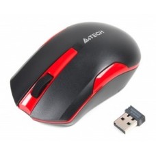 Мишка A-4 Tech  G3-200N USB Black+Red бездротова V-Track 1000dpi