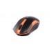 Мишка A-4 Tech  G3-200N USB Black+Orange бездротова V-Track 1000dpi