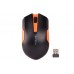 Мишка A-4 Tech  G3-200N USB Black+Orange бездротова V-Track 1000dpi