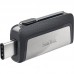 Флеш USB3.1 128ГБ SanDisk Ultra Dual Silver (SDDDC2-128G-G46)