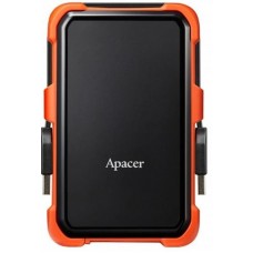 Зовнішній жорсткий диск 2.5" 2TB USB3.1 Apacer AC630 Black/Orange (AP2TBAC630T-1)