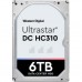 Жорсткий диск 3.5" SATA3 6TB 256MB 7200 WD Ultrastar DC HC310 (0B36039 / HUS726T6TALE6L4)
