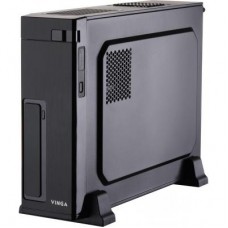 Корпус Vinga CS302B Micro ATX, 2xUSB2.0, БЖ 400Вт, Desktop, Чорний