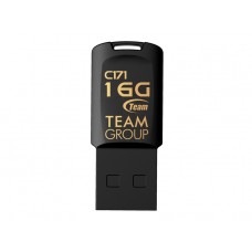 Флеш USB2.0  16ГБ Team C171 Black (TC17116GB01) пластик, черний
