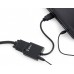 Перехідник HDMI(M) - VGA(F) + 3.5 mm аудио Cablexpert (A-HDMI-VGA-03) вихід 1 x VGA DB15 розетка без гайок, до WUXGA + 3.5 мм стерео-аудіо гніздо, вхід 1 x HDMI 19-контактів тато