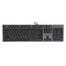 Клавіатура A4 Tech KV-300H Gray Black USB + HUB USBx2