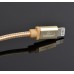 Кабель USB (AM/Lightning) 1.8м Cablexpert (CCB-mUSB2B-AMLM-6-G) с оплеткой и метал. разъемами