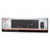Комплект клавиатура+мышь REAL-EL Standard 550 Kit USB, черный, беспроводной (EL123100024)