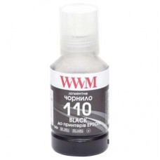 Чорнило WWM  (140 г) EPSON M1100/M1120 Black Pigmented (E110BP)