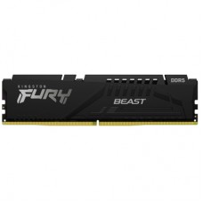Модуль пам'яті для комп'ютера DDR5 32GB 4800 MHz Beast Black Kingston Fury (ex.HyperX) (KF548C38BB-32)