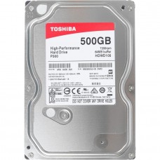 Жесткий диск 3.5" SATA3   500GB  64MB 7200  TOSHIBA P300 (HDWD105UZSVA)