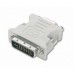 Перехідник DVI A 24+5 pin (M) - VGA 15 pin (F) HD Cablexpert (A-DVI-VGA)