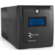 ДБЖ Ritar RTP1500 (900W) Proxima-D 4xSchuko, LCD (RTP1500D)