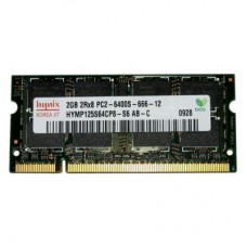 Модуль пам'яті SO-DIMM DDR2 2GB 800MHz Hynix (HYMP125S64CP8-S6) CL6 / 1.8V
