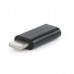 Адаптер USB 2.0 Type-C (мама) - Lightning (папа) Cablexpert (A-USB-CF8PM-01) 