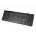 Клавиатура REAL-EL 7085 Comfort, USB, черная, классическая (EL123100032)